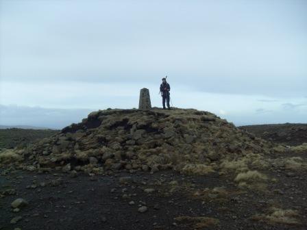 Jimmy attains the summit