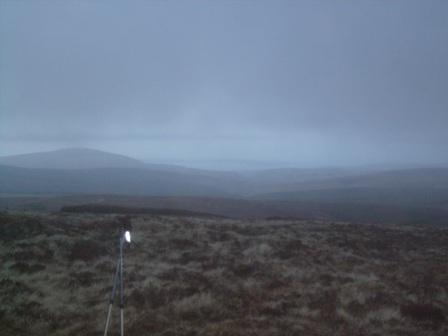 View Eastwards in the fading light