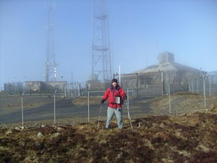 Tom MI1EYP/P on Divis GI/AH-004