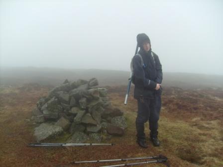 Jimmy reaches the summit