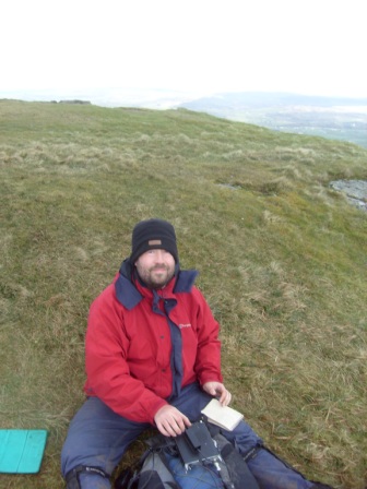 Operating CW on Slemish GI/AH-007