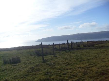 View over the coast from Cross Slieve