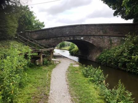 Higher Fence Road canal bridge - exit here