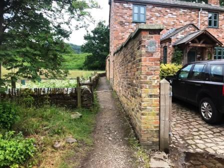 Path out of Lark Hall
