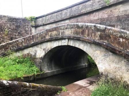 A turnover bridge near Sutton