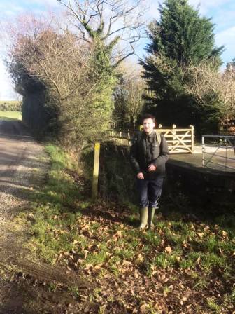 Liam in Croker Farm