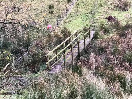 Footbridge near Stilesmeadow Farm