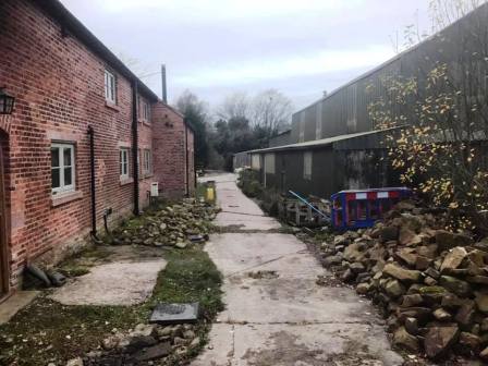 Walking through Stilesmeadow Farm