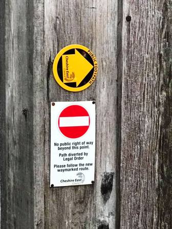 Footpath diversion at Stilesmeadow Farm