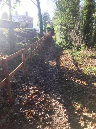 Footpath beside St Mary's Church