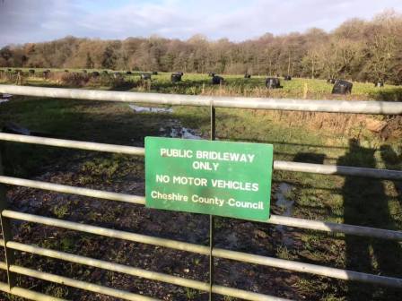 Bridleway from Bosley to Macclesfield Canal