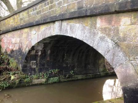 Entry back onto the Macclesfield Canal