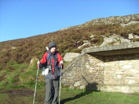 Jimmy getting nearer to the summit