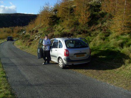 Slieve Gullion Forest Park Drive - but this wasn't the correct parking spot!