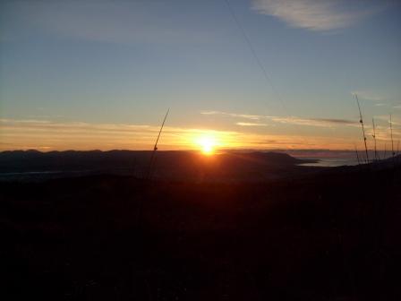 Sunrise over the Mourne Mountains