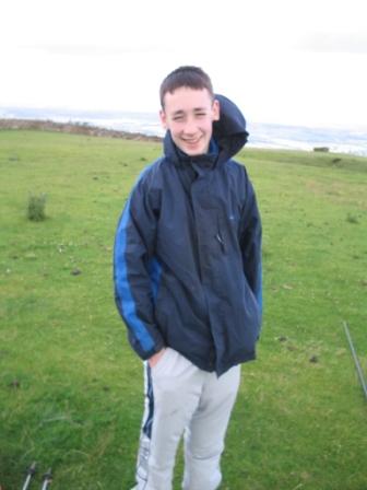 Jimmy on Bredon summit