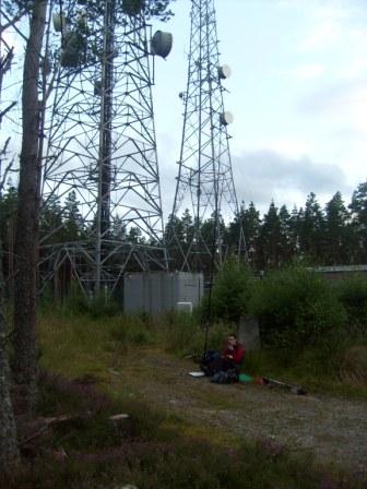 Transmitters on Burgiehill