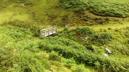 Just crossed this little bridge, meaning that I was nearly back at the cafe