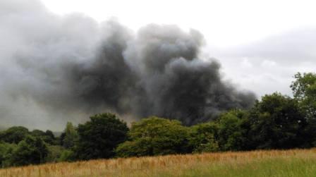 Taken from Tunstall Road over an hour later.