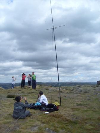 SOTA activation party from Brownhills School