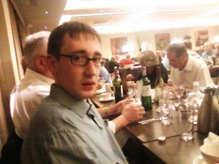 Jimmy 2E0EYP at the DX Dinner