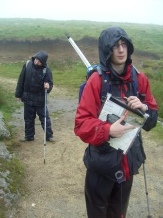 Liam & Jimmy, mid-way in the walk