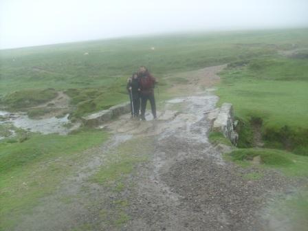 Liam & Tom completing the descent