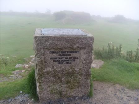 Kit Hill monument / topograph