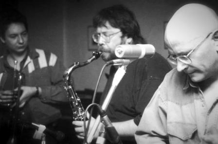Roger with Paul Hickey