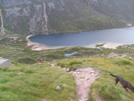 Route down to Loch Avon