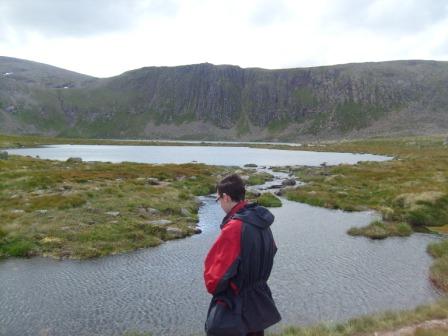 Jimmy by Loch Etchachan