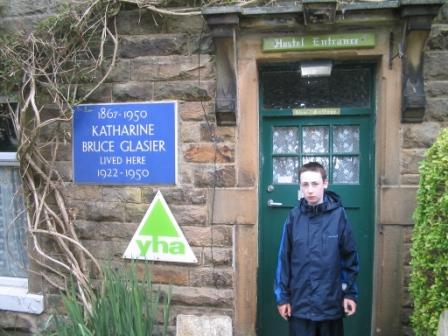 Arrival at Earby Youth Hostel