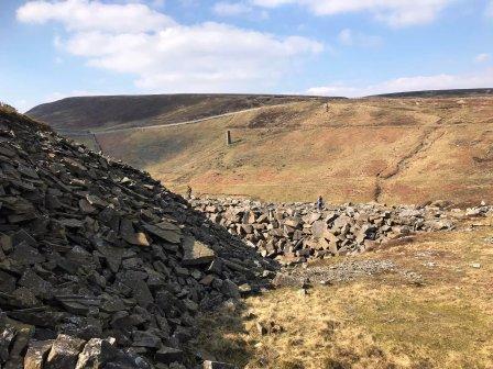 Looking across the valley