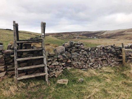 Bear right and cross the stile