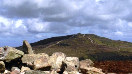 Moel Famau from Foel Fenlli
