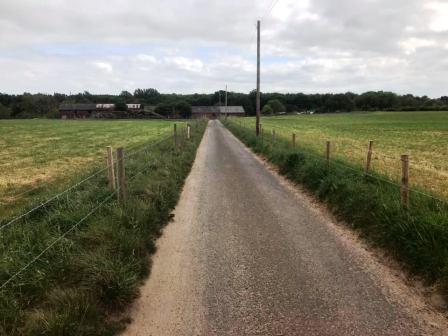 Track from Deerpark Farm to Brook Farm