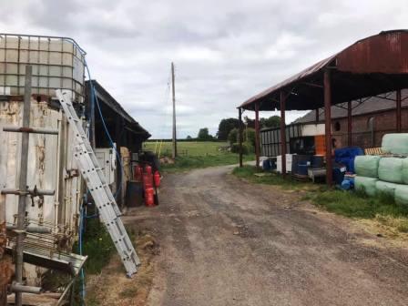 Yard at Brook Farm