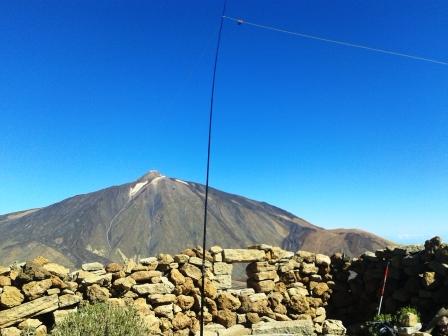 Antenna up and ready for action