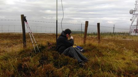 Jimmy operating on VHF