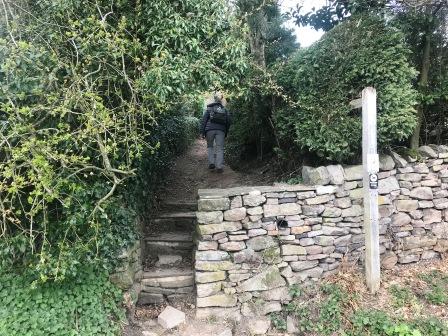 Footpath towards the Cracken