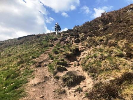 Steeper ascent