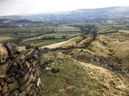 Long descent of South Head back to Chinley