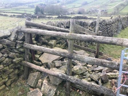 An unusual and awkward stile