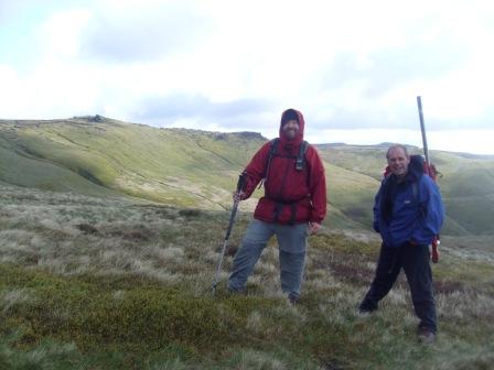 Tom & Sean ascending Kinder, with Pym Chair in the background