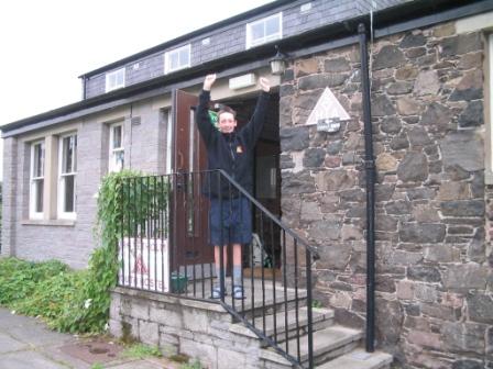 Victory!  - Kirk Yetholm Youth Hostel