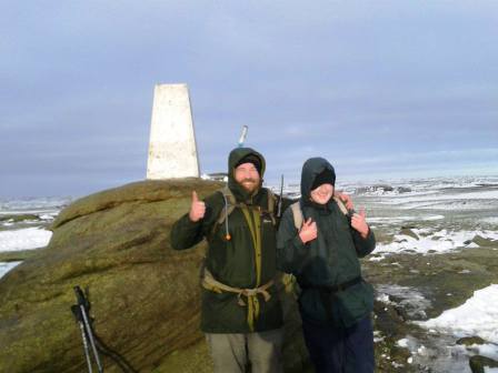 Tom & Liam at Kinder Low