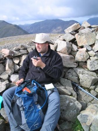 Tom activating from Kirk Fell