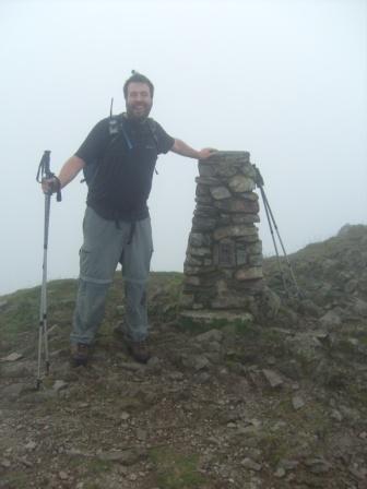 Tom makes the summit