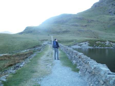 Jimmy by Stickle Tarn