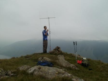 Jimmy operating for WOTA from Buckbarrow